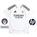 Camiseta de aficionado del Real Madrid 2024/25 para hombre - Blanca