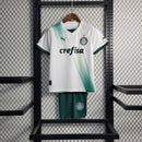Camiseta + pantalón corto Palmeiras 23/24 II Niño - Blanco
