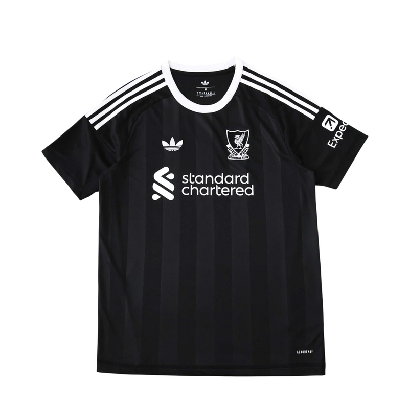 Camiseta de portero del Liverpool 25/26 adidas Fan para hombre - Negra
