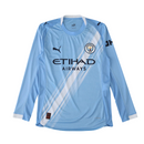 Camiseta de manga larga para hombre del Manchester City (local 25/26) - Azul