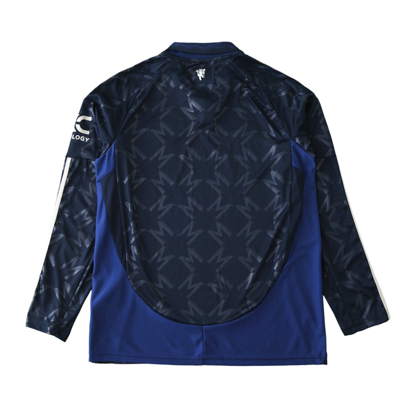 Camiseta de manga larga de visitante del Manchester United 24/25 - Puma para hombre - Azul