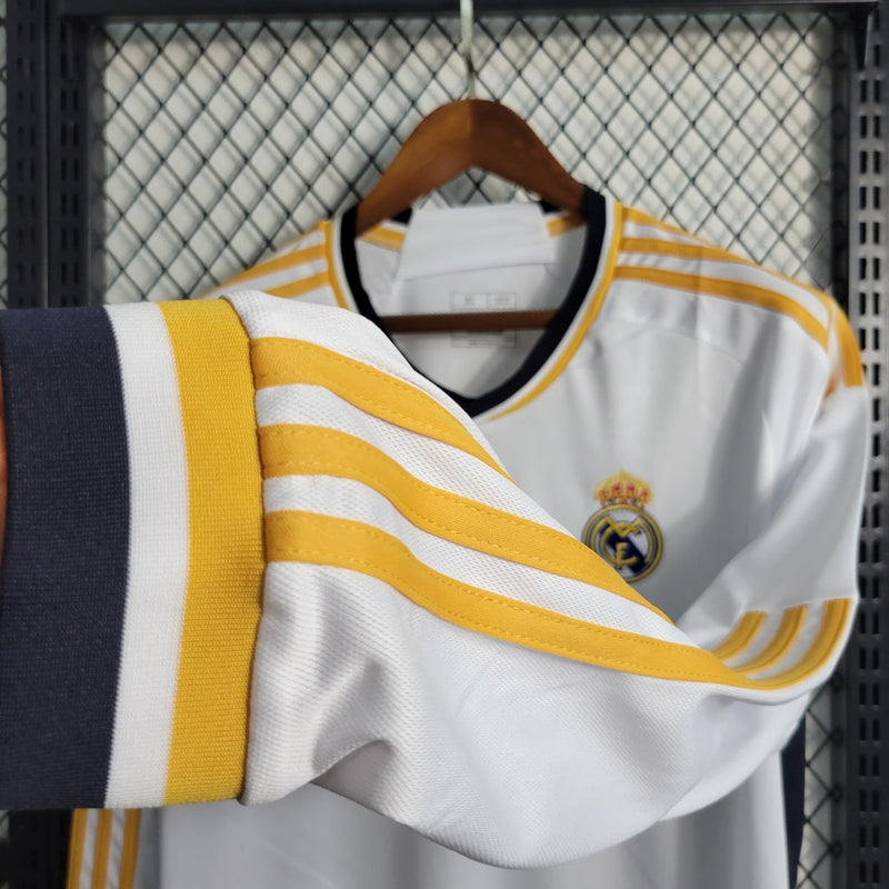 Camiseta Adidas Fan del Real Madrid - Manga Larga I 23/24 - Hombre - Blanco