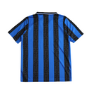 Camiseta retro de local del Inter de Milán 97/98 para hombre - Negra y azul
