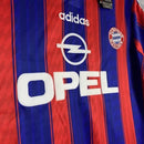 Camiseta Adidas retro del Bayern Múnich 1995/97 para hombre (azul y roja)