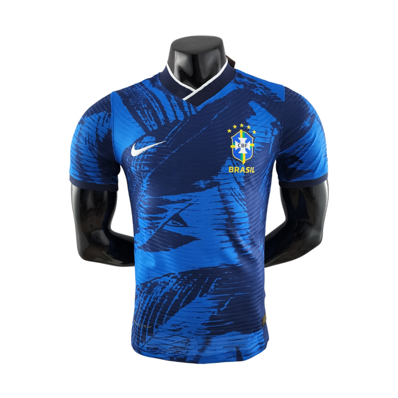 Camiseta Nike de jugador de la selección brasileña edición especial para hombre - Azul