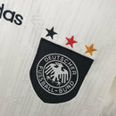 Camiseta retro de la selección alemana I Home 1996 Adidas para hombre - Blanca