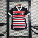 Camiseta de fan de Santa Cruz 23/24 para mujer, color Volt - Rojo y negro