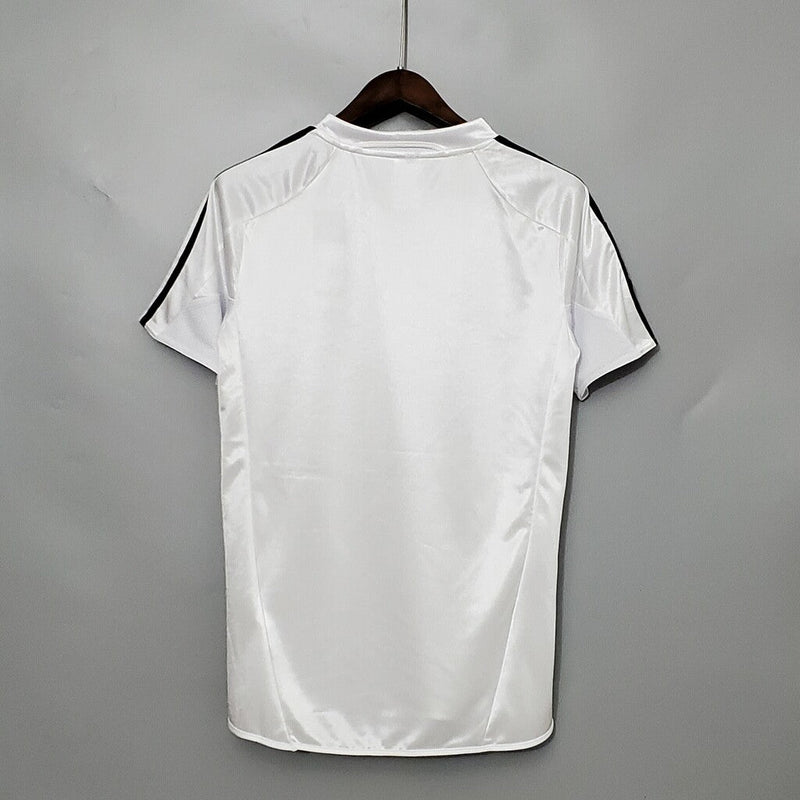 Camiseta retro Adidas del Real Madrid I para hombre 04/05 - Fan - Blanco