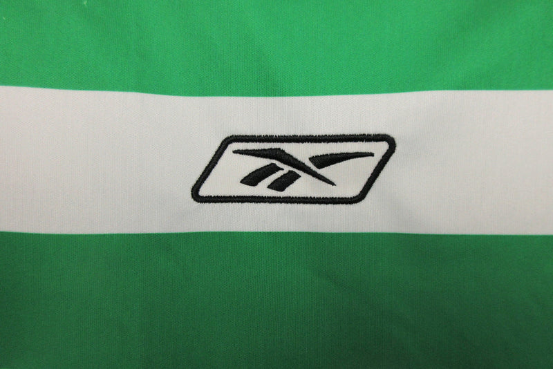 Camiseta retro local del Sporting I 03/04 para hombre - Verde y blanco