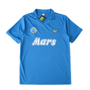 Camiseta retro de aficionado del Napoli 88/89 para hombre - Azul
