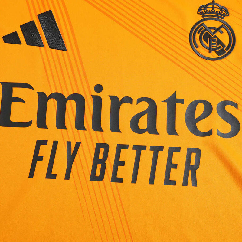 LISTO PARA ENTREGA Camiseta de jugador masculino reserva 24/25 del Real Madrid - Naranja