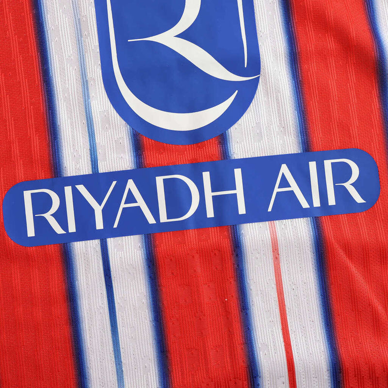 Camiseta Local del Atlético de Madrid I 24/25 Jugador - Rojo y Blanco