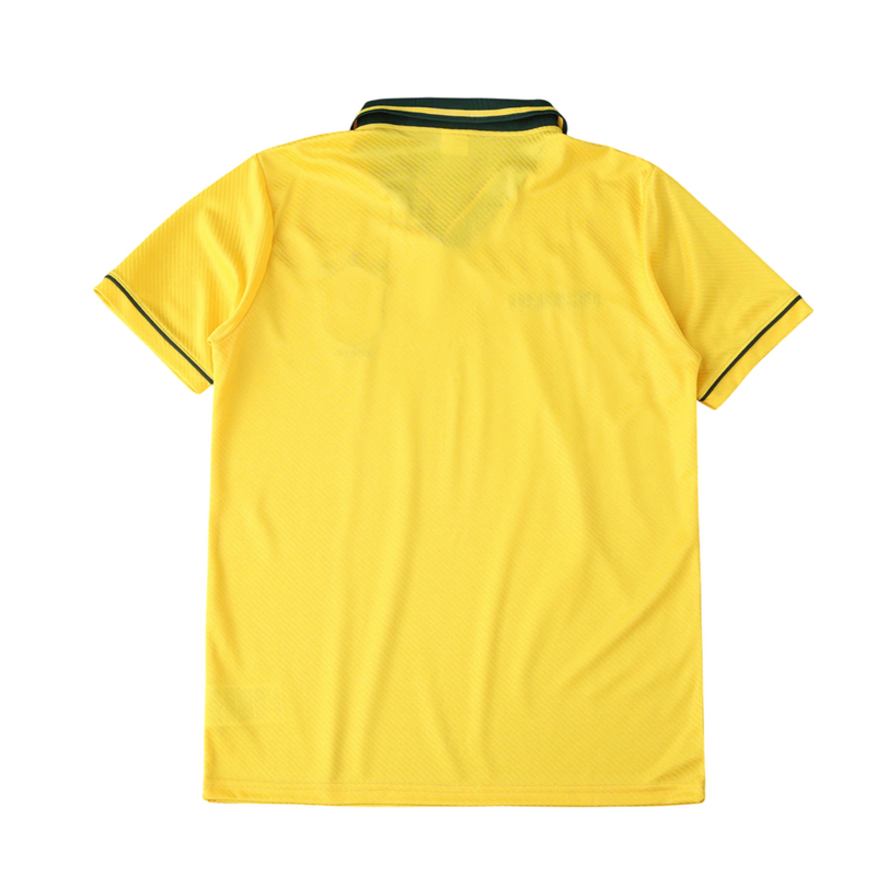 Camiseta retro de la selección brasileña 94/95 - Brasil I Hombre - Amarilla