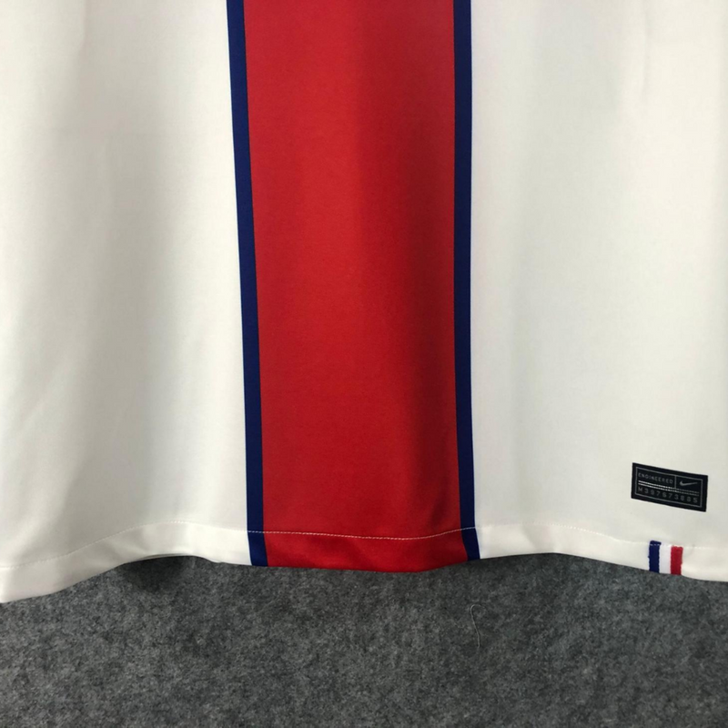 Camiseta Nike retro de visitante del Paris Saint Germain 20/21 para hombre - Blanca