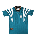 Camiseta Adidas de visitante de la selección alemana II 1996 para hombre - Verde