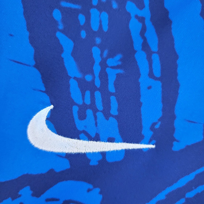 Camiseta Nike de la selección brasileña para mujer, edición especial para aficionados, azul