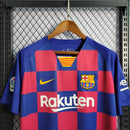 Camiseta Nike retro para hombre del Barcelona 19/20 - Azul