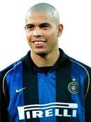 Camiseta retro de local del Inter de Milán 01/02 para hombre - Negra y azul