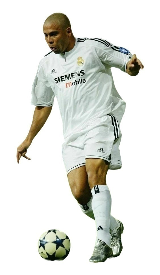 Camiseta retro Adidas del Real Madrid I para hombre 04/05 - Fan - Blanco