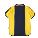 Camiseta retro de visitante del Ajax II 00/01 para hombre - Amarilla