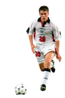 Camiseta retro de local de la selección nacional de Inglaterra de 1998 para hombre - Blanca