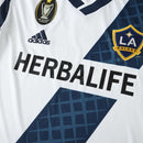 Camiseta Adidas retro de local del LA Galaxy 2012 para hombre - Blanca