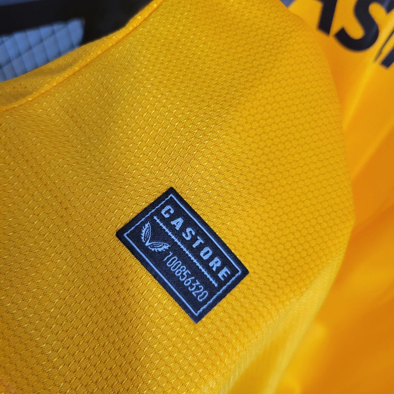 Camiseta de aficionado Castore del Woverhampton 23/24 para hombre - Amarilla