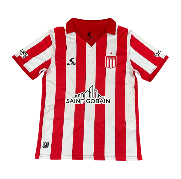 Camiseta de local de Estudiantes 25/26 para hombre - Roja y blanca