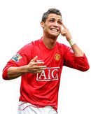 Camiseta retro de manga larga Nike para hombre del Manchester United 08/09 - Rojo