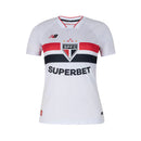 Camiseta São Paulo Mujer Local 2026/2027 Versión Aficionado - Blanco