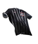 Camiseta Corinthians Versión Jugador Visitante 26/27 Hombre - Negro y Blanco