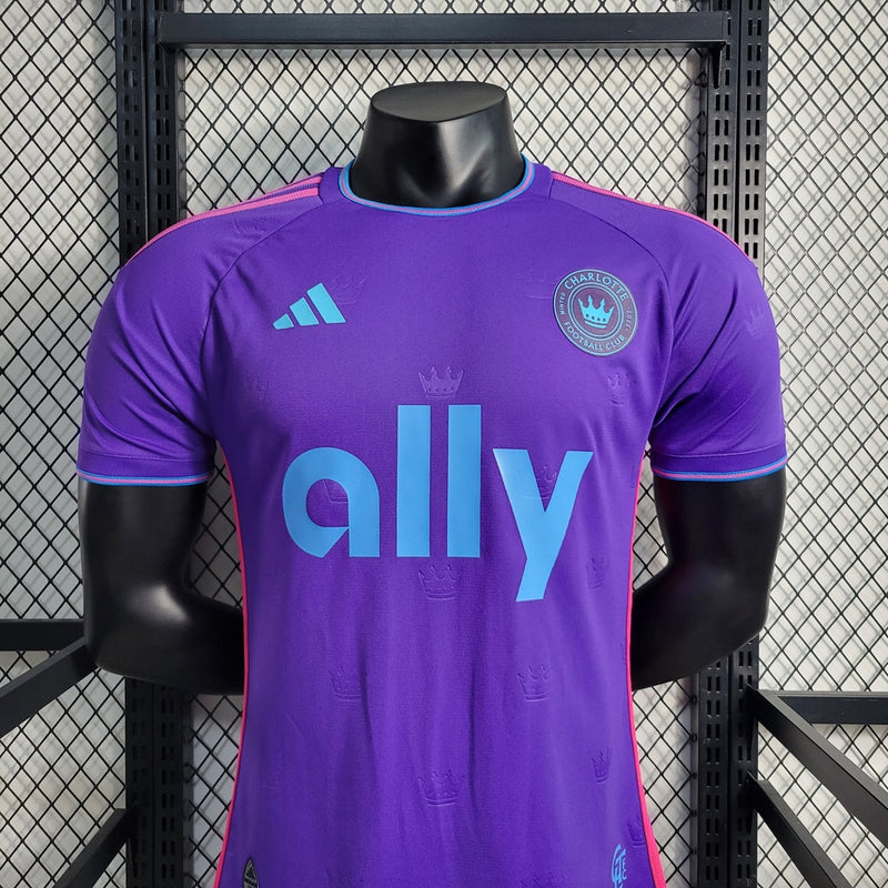 Camiseta Adidas Charlotte Home 23/24 para hombre - Morada