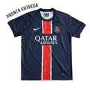 LISTO PARA ENTREGA Camiseta local del PSG I 24/25 Camiseta de aficionado para hombre - Azul