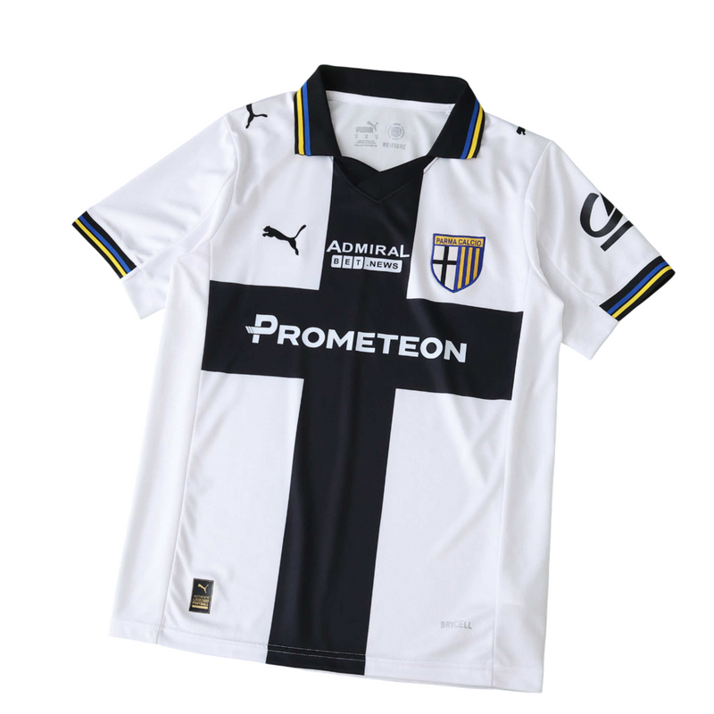 Camiseta de aficionado del Parma 25/26 para hombre - Blanca