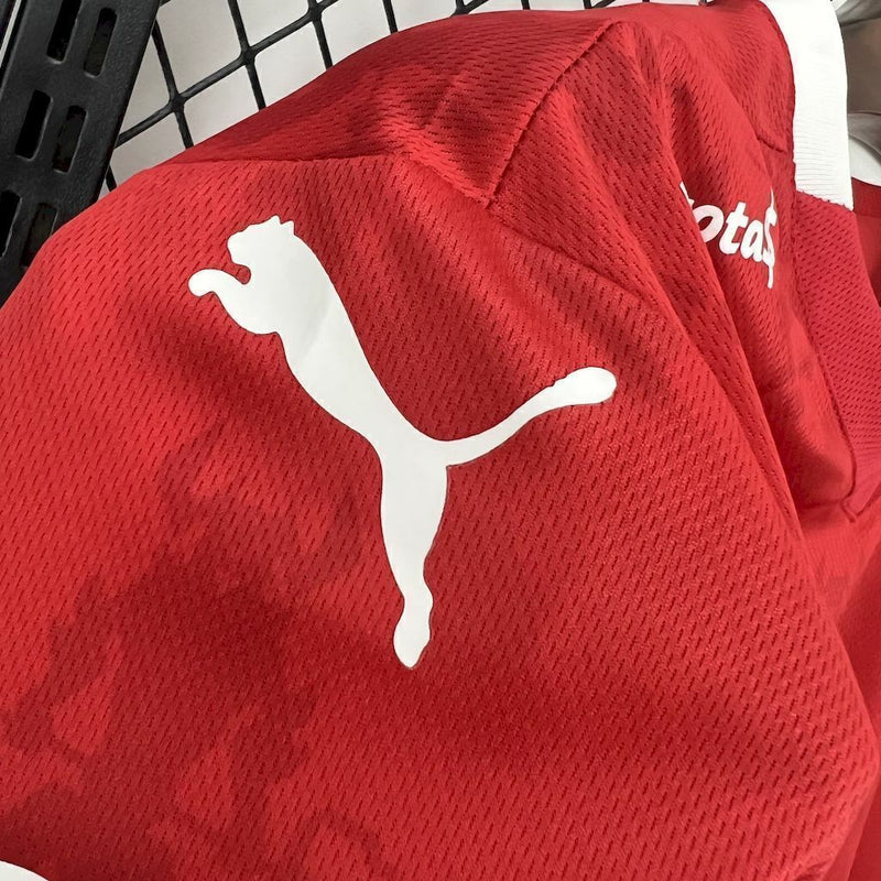 Camiseta de local de Independiente I 25/26 para hombre - Roja y blanca