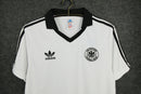 Camiseta retro de la selección alemana I Home 1980 Adidas para hombre - Blanca