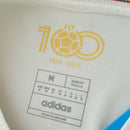 Camiseta de la Selección Colombia Colección 100 Años 24/25 Fan - Blanca