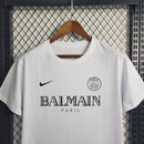 Camiseta Nike reflectante para aficionado del PSG 23/24 para hombre - Blanca
