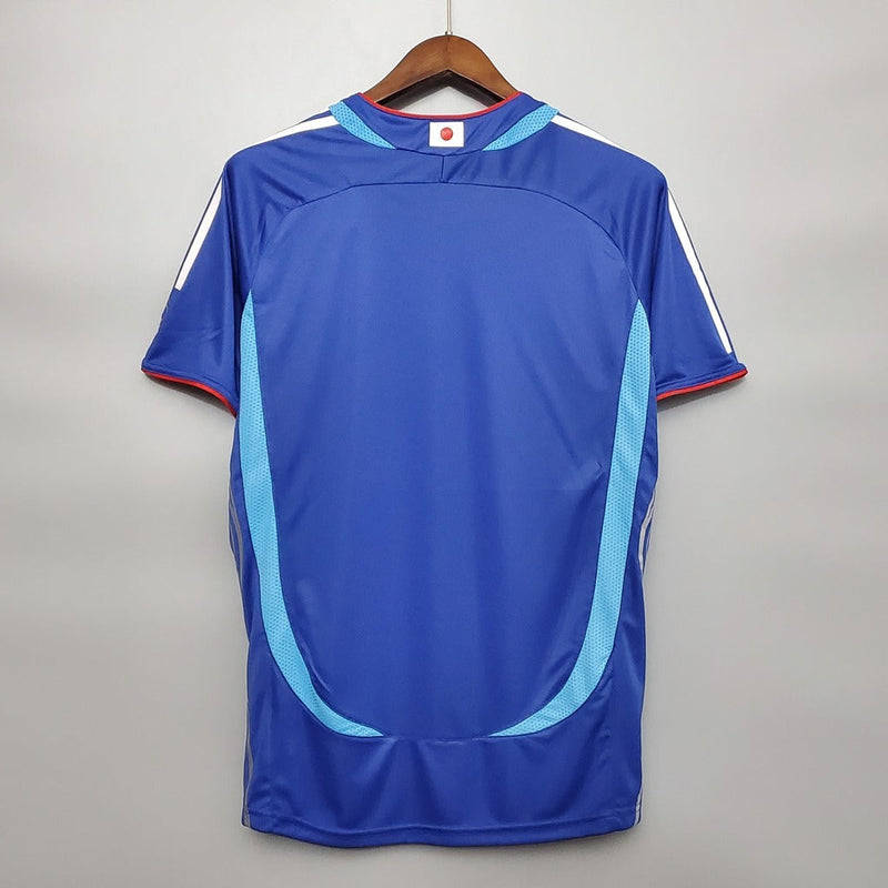Camiseta retro de la selección nacional de Japón (local) 2006 para hombre