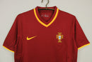 Camiseta retro de la selección nacional de Portugal (1990-2000) para hombre - Roja