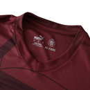 Camiseta de la tercera equipación del Manchester City - Tercera III 24/25 - Camiseta de aficionado para hombre - Borgoña