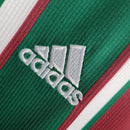 Camiseta Adidas Fan Fluminense Retro I 02/03 para hombre - Royal, verde granate.