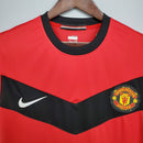 Camiseta Nike retro de local del Manchester United 09/10 para hombre - Roja
