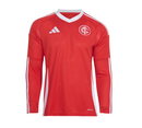 Camiseta Adidas de local internacional para hombre - Manga larga 25/26 - Camiseta de aficionado - Roja