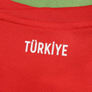 Camiseta de visitante de la selección nacional de Turquía II - Camiseta de aficionado para hombre 2024/25 - Roja
