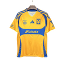 Camiseta de aficionado local de Tigres 2024/25 para hombre - Amarilla