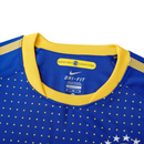 Camiseta retro de la selección brasileña - Reserva Brasil 2010 para hombre - Azul y amarillo