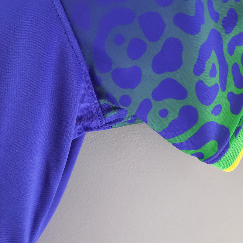 Camiseta Nike de la Selección Brasileña II para mujer 2022 - Azul