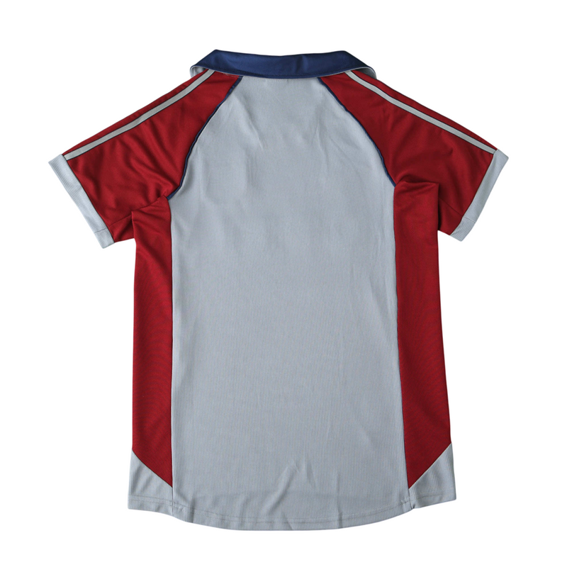 Camiseta retro de visitante II del Bayern de Múnich 98/99 Adidas para hombre - Gris