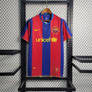 Camiseta retro del Barcelona I 07/08 Nike Fan para hombre - Azul rey y rojo